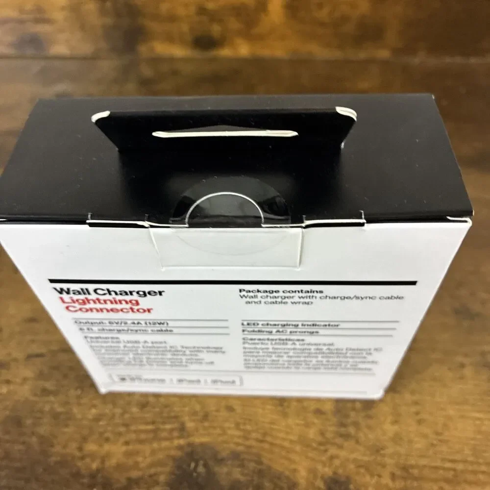 NIB Verizon Wall Charger Lightening Connector Model TVL24LGHT-M1